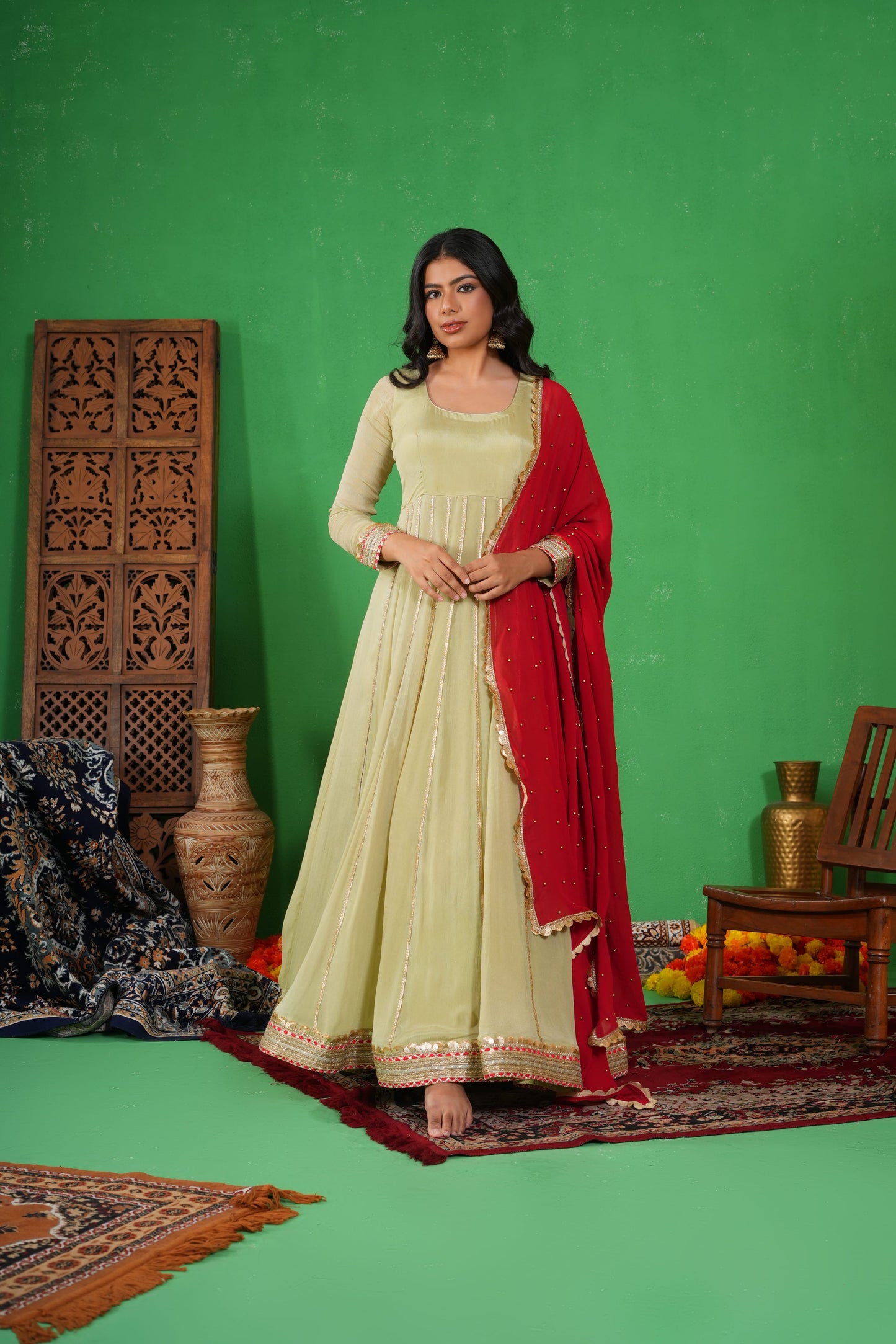 Mehreen Pista Anarkali